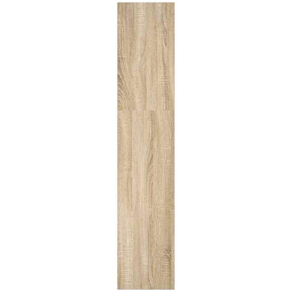 vidaXL 4 Shelf Sonoma Oak Bookcase Image 6