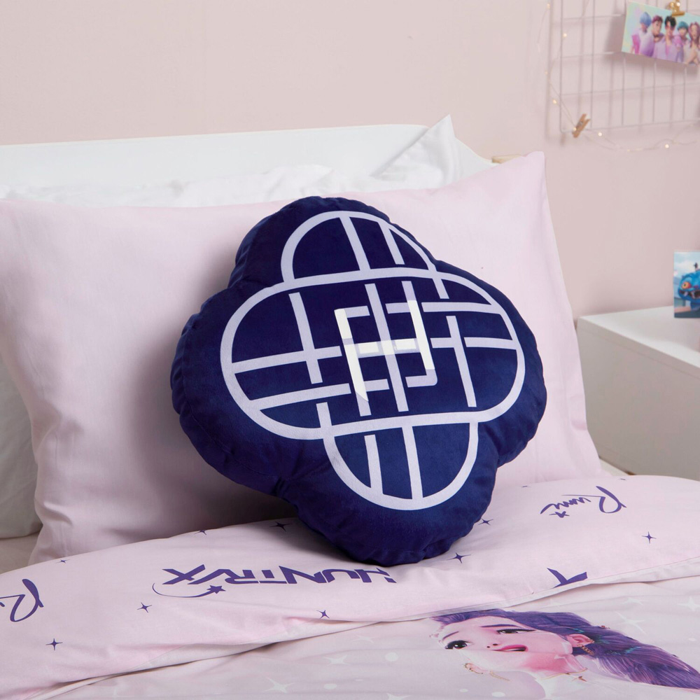 K-Pop Demon Hunters Shaped Cushion Navy Image 3