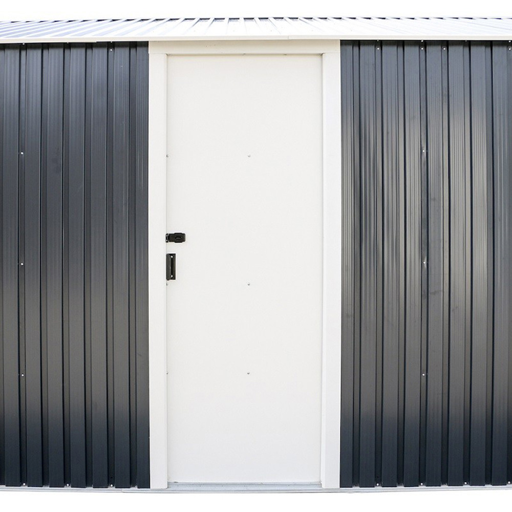 Sapphire 12 x 20ft Olympian Fronted Apex Metal Garage Image 5