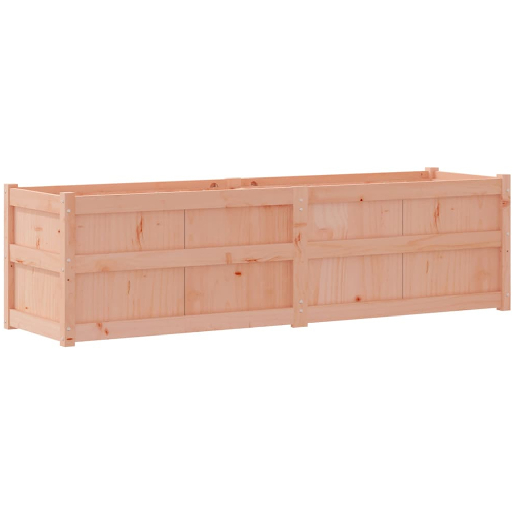 vidaXL Natural Solid Douglas Wood Garden Planter 180 x 50 x 50cm Image 6