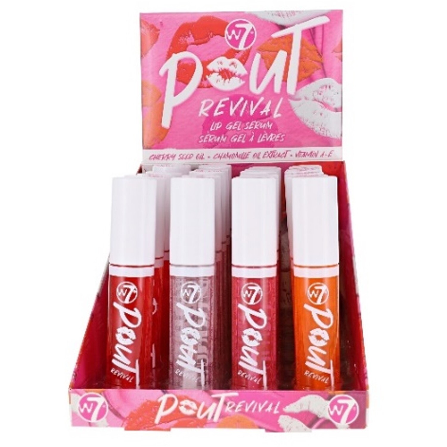 W7 Pout Revival Lip Gel Serum 3ml - Multicolour Image 2