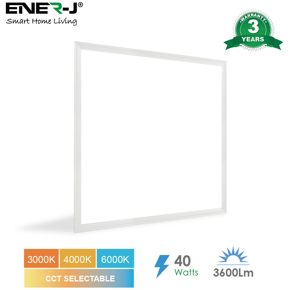 ENER-J 40W CCT Change LED Panel 60 x 60cm 6 Pack Image 6