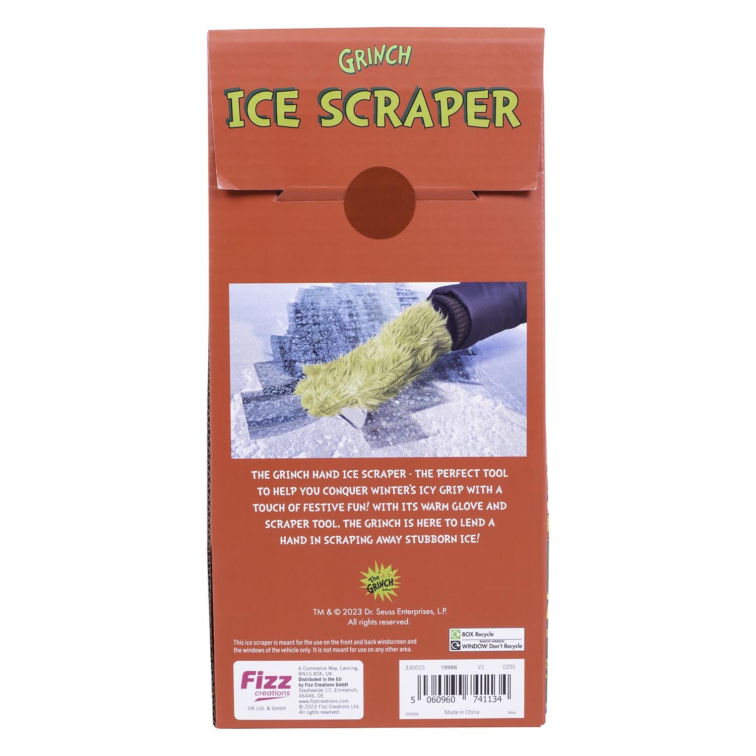 The Grinch Green Ice Scraper Image 3