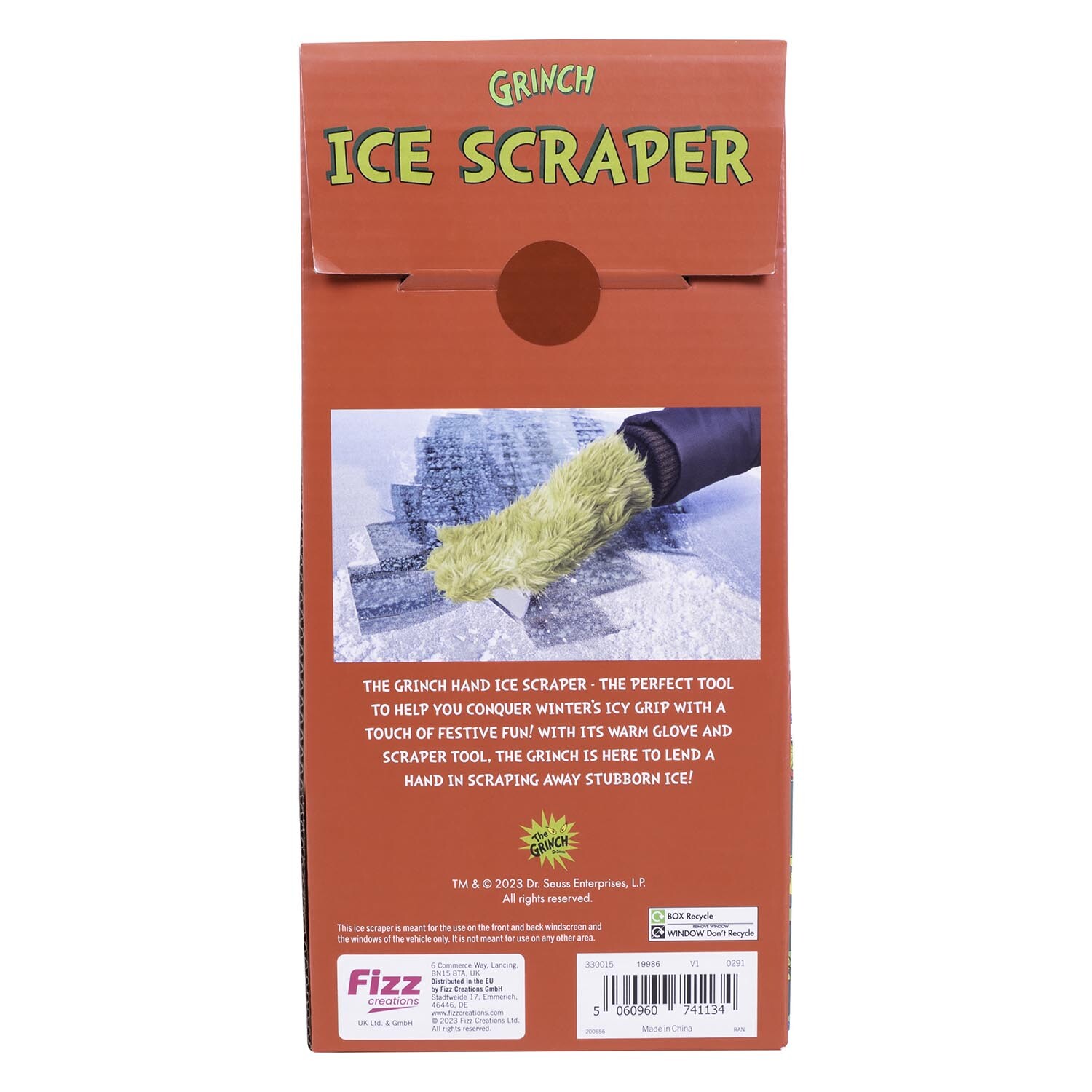 The Grinch Green Ice Scraper Wilko