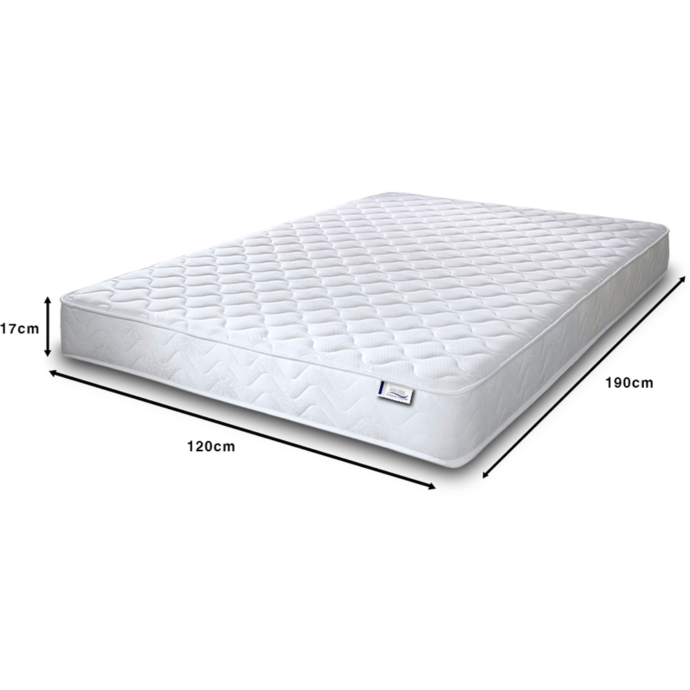Extreme Comfort Small Double White Foam Free Pinna Coil Inner Spring Mattress Image 5