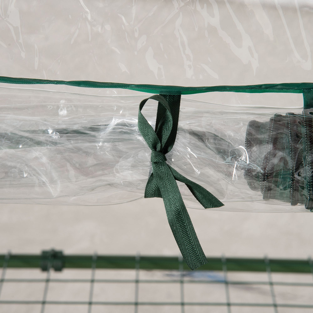 Outsunny 3 Tier Clear PVC 2.2 x 1.6ft Mini Greenhouse Image 5