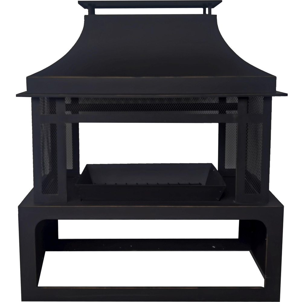 Callow Premium Black Large Fireplace Image 2