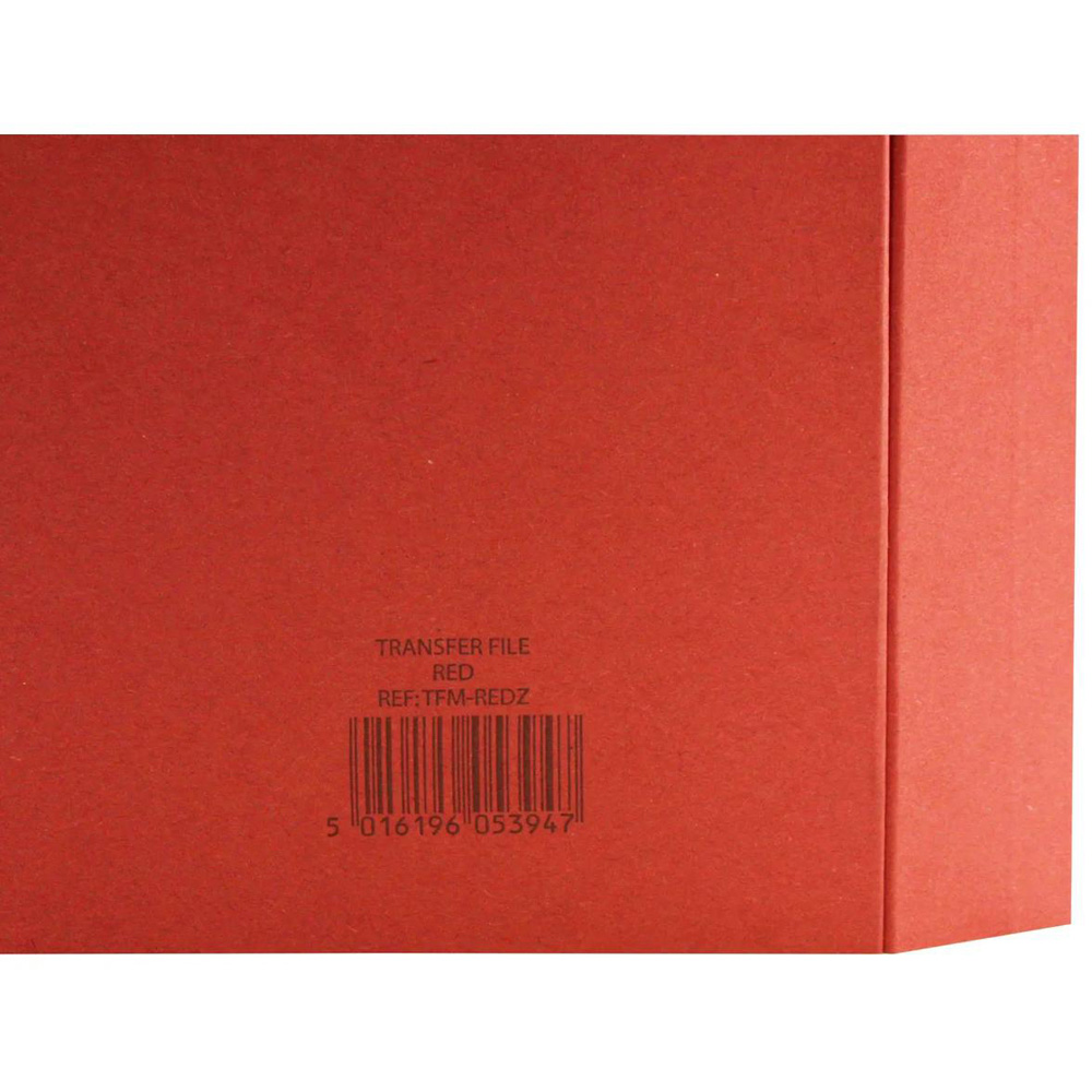 Exacompta 285gsm Red Foolscap Spiral File 25 Pack Image 5