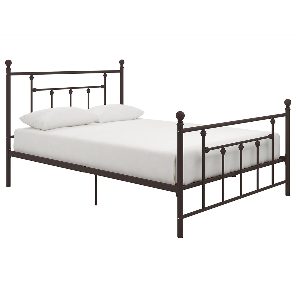 Dorel Manila Double Bronze Metal Bed Frame Image 2