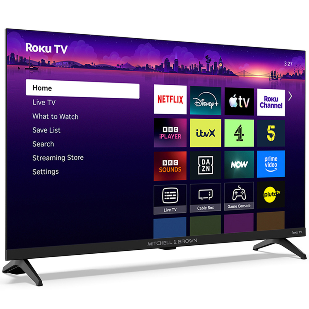 Mitchell & Brown JB-32R1811 HD Ready Roku Freely Smart TV 32 inch Image 3