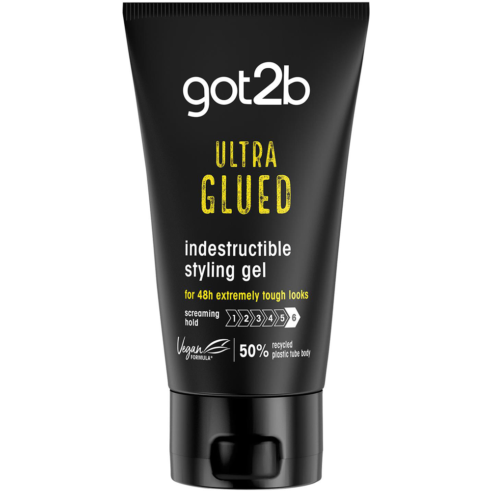 Got2b Ultra Glued Styling Gel For Expert Edges Control 150ml 6 Pack Image 2