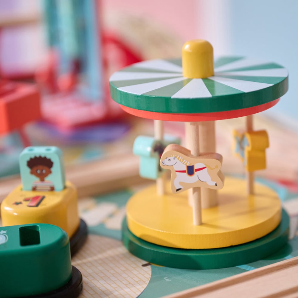 Teamson Kids Multicolour Florida Amusement Park Play Table Image 6
