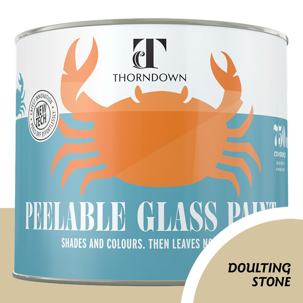 Thorndown Doulting Stone Peelable Glass Paint 750ml Image 3