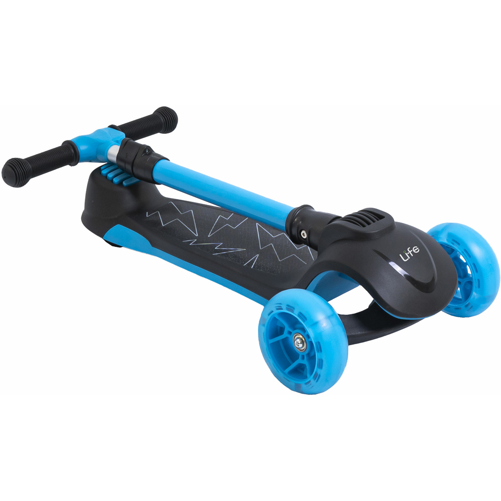 Li-Fe Trilogy Electric Tri-scooter Blue and Black Image 7