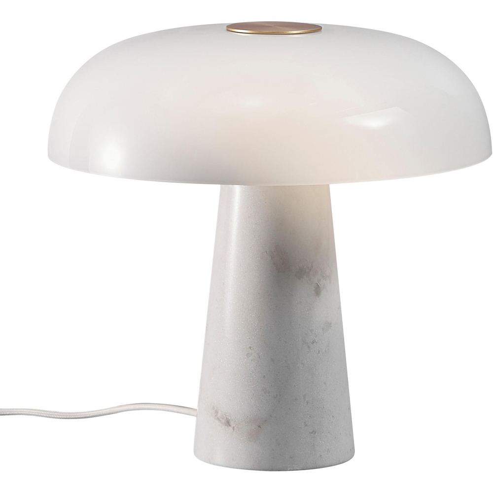 Nordlux Glossy White Table Lamp Image 3