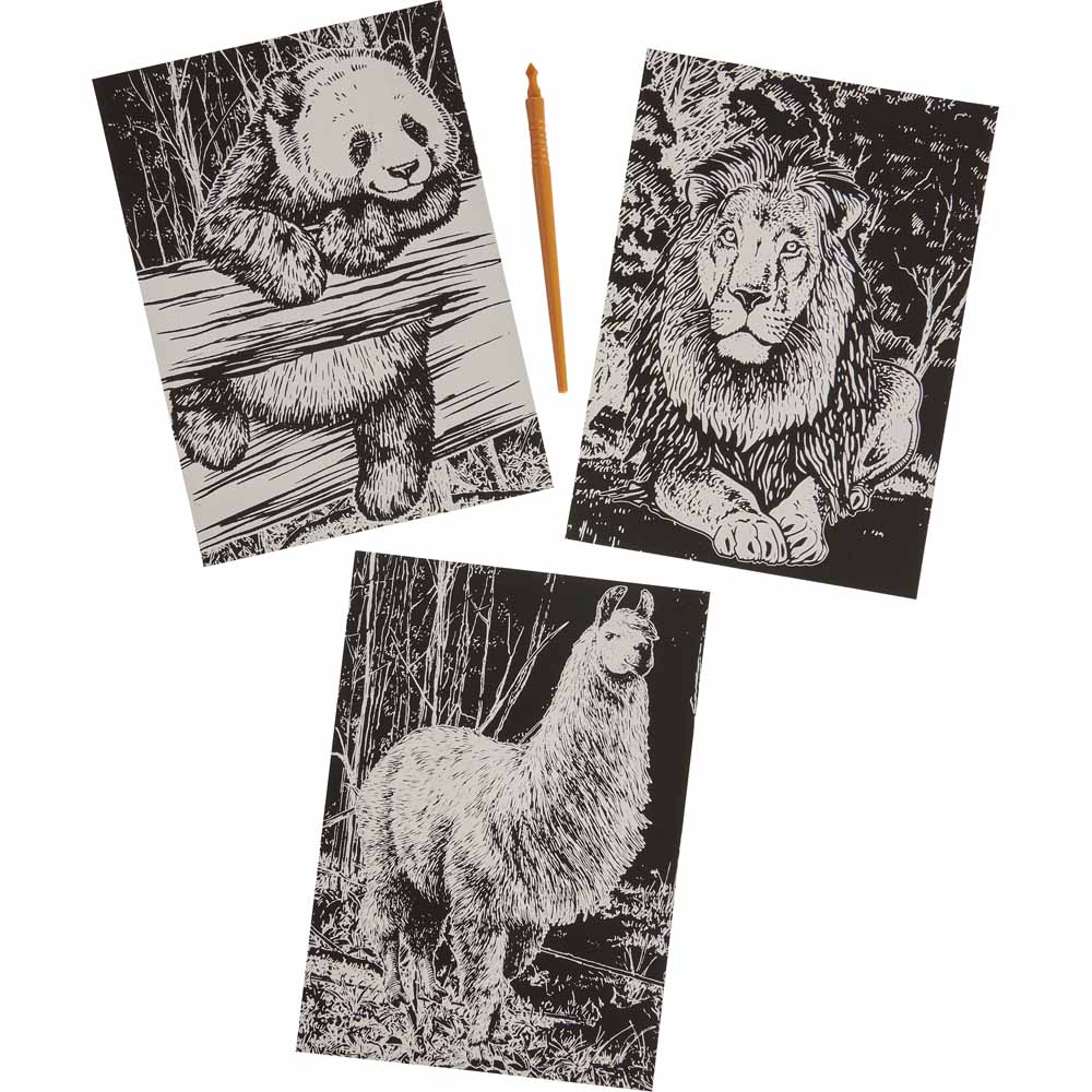 Wilko Engraving Art 3pk Wilko