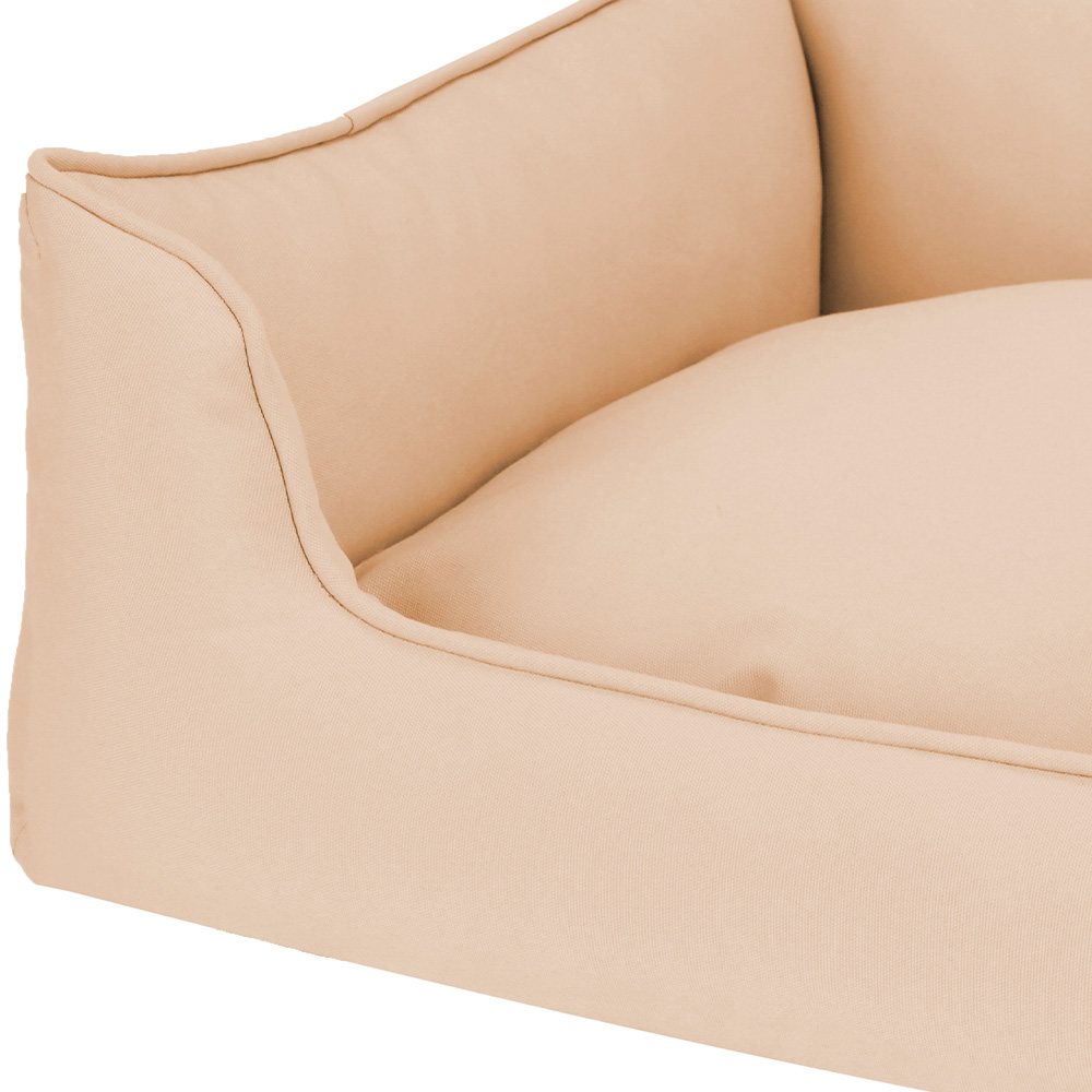 Snug & Cosy Wilderness Small Camel Rectangle Pet Bed Image 2
