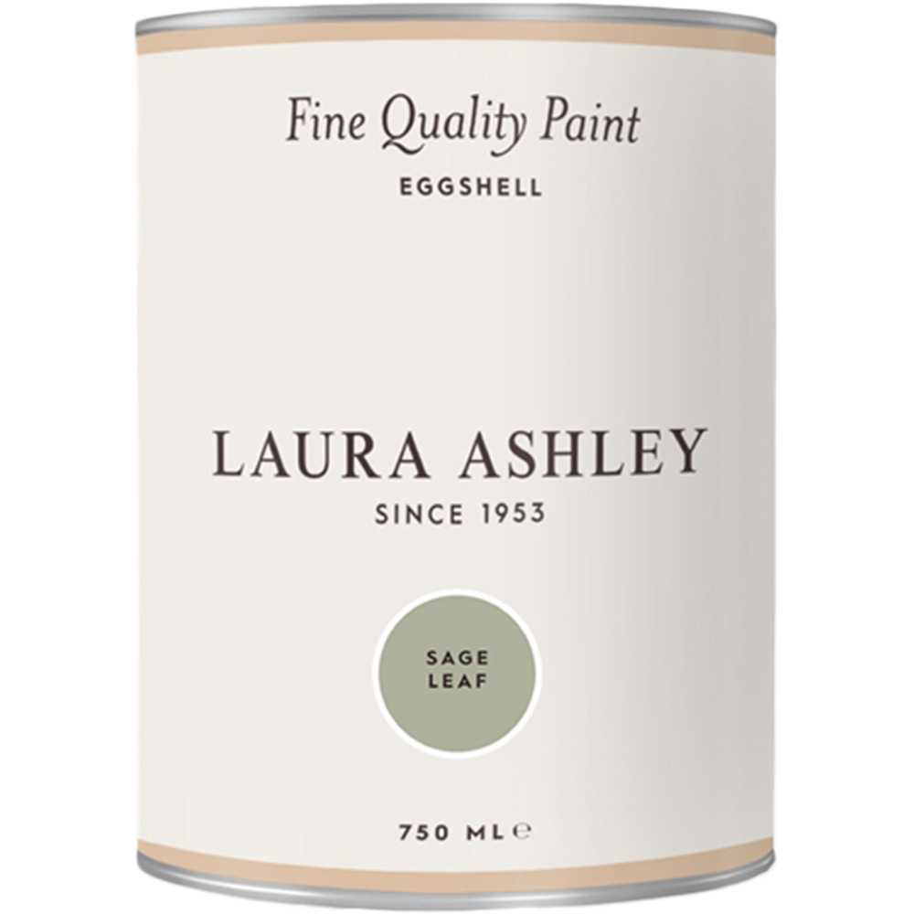 Laura Ashley Sage Leaf Eggshell Paint 750ml Image 2