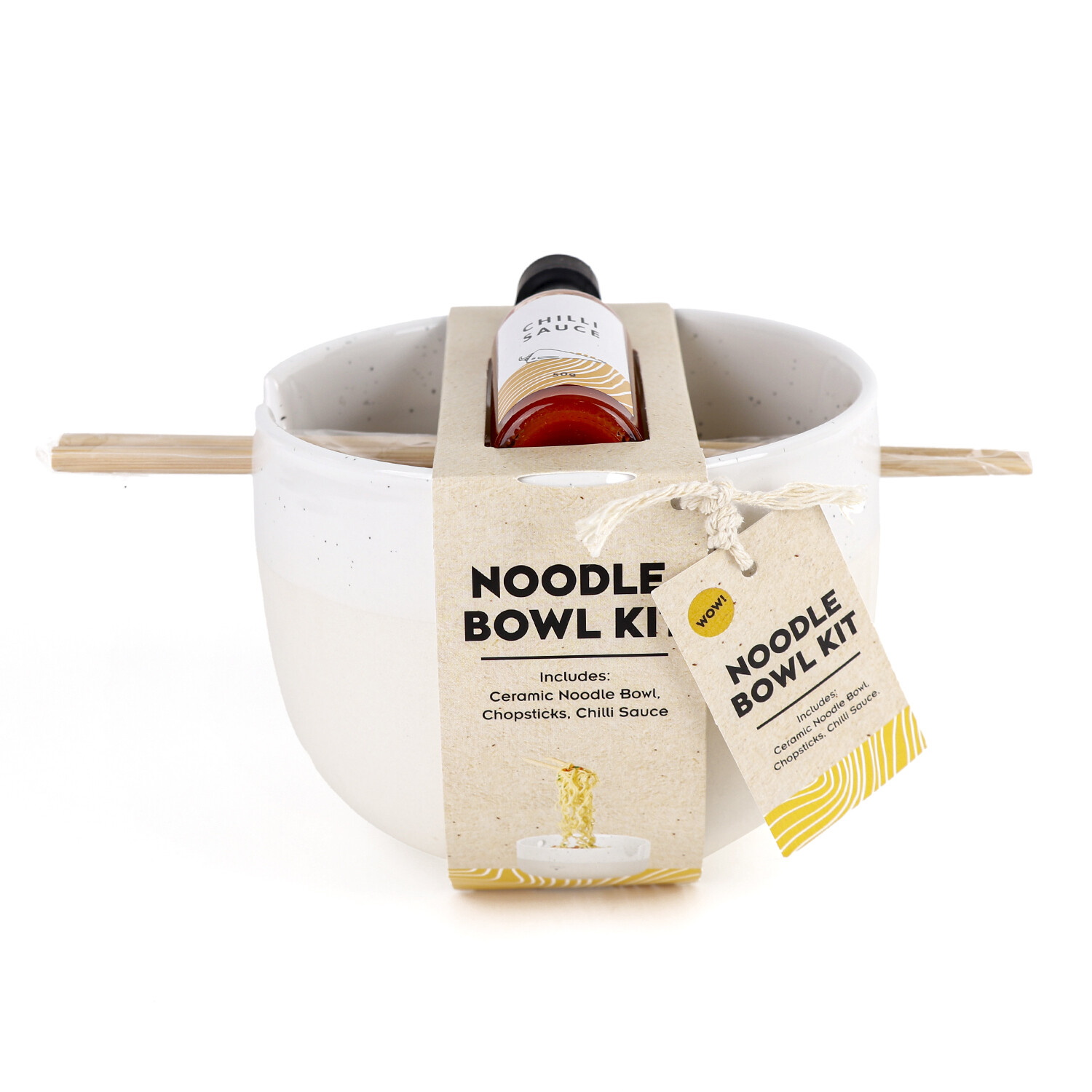 Noodle Bowl Set - White Image 1