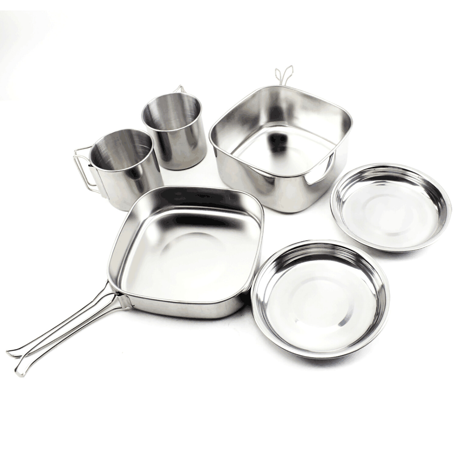 Active Sport Stainless Steel Cook Set - Silver Image