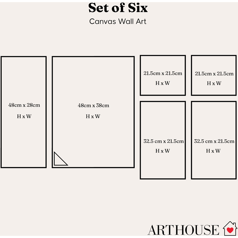 Arthouse 6-in-1 Arts and Crafts Canvas Set Image 5