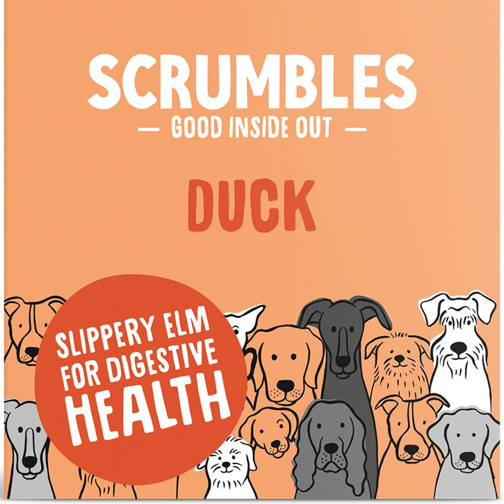 Scrumbles Duck Wet Dog Food 395g Image 2