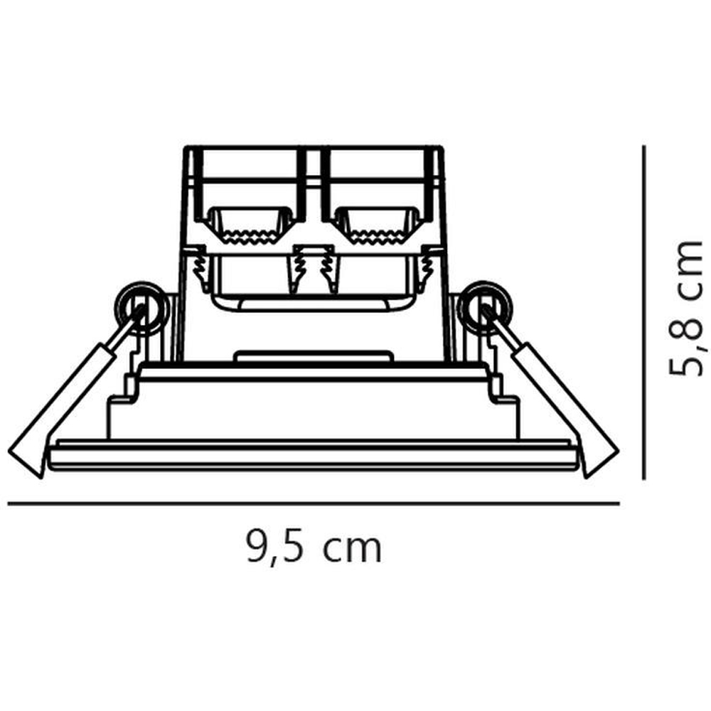 Nordlux Alec 1-Kit Black Downlight Image 9