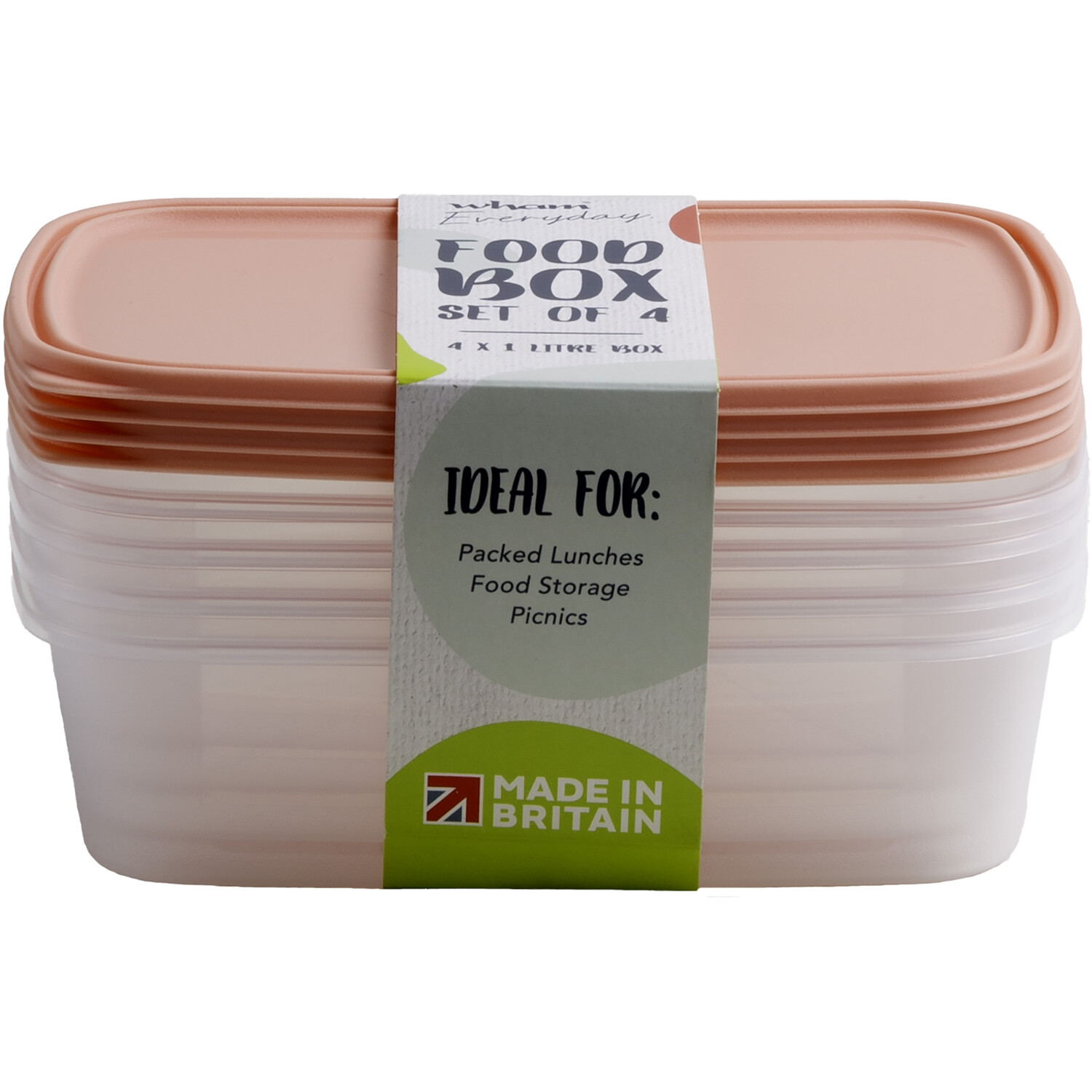 Wham Food Boxes - Peaches / 1l Image 1