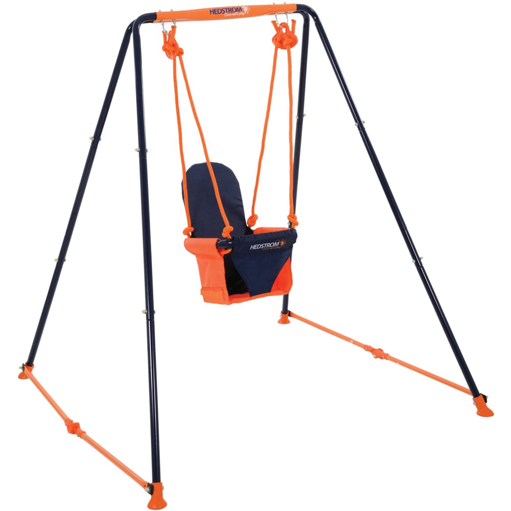 Hedstrom Fast Folding Musical Toddler Swing Image 1