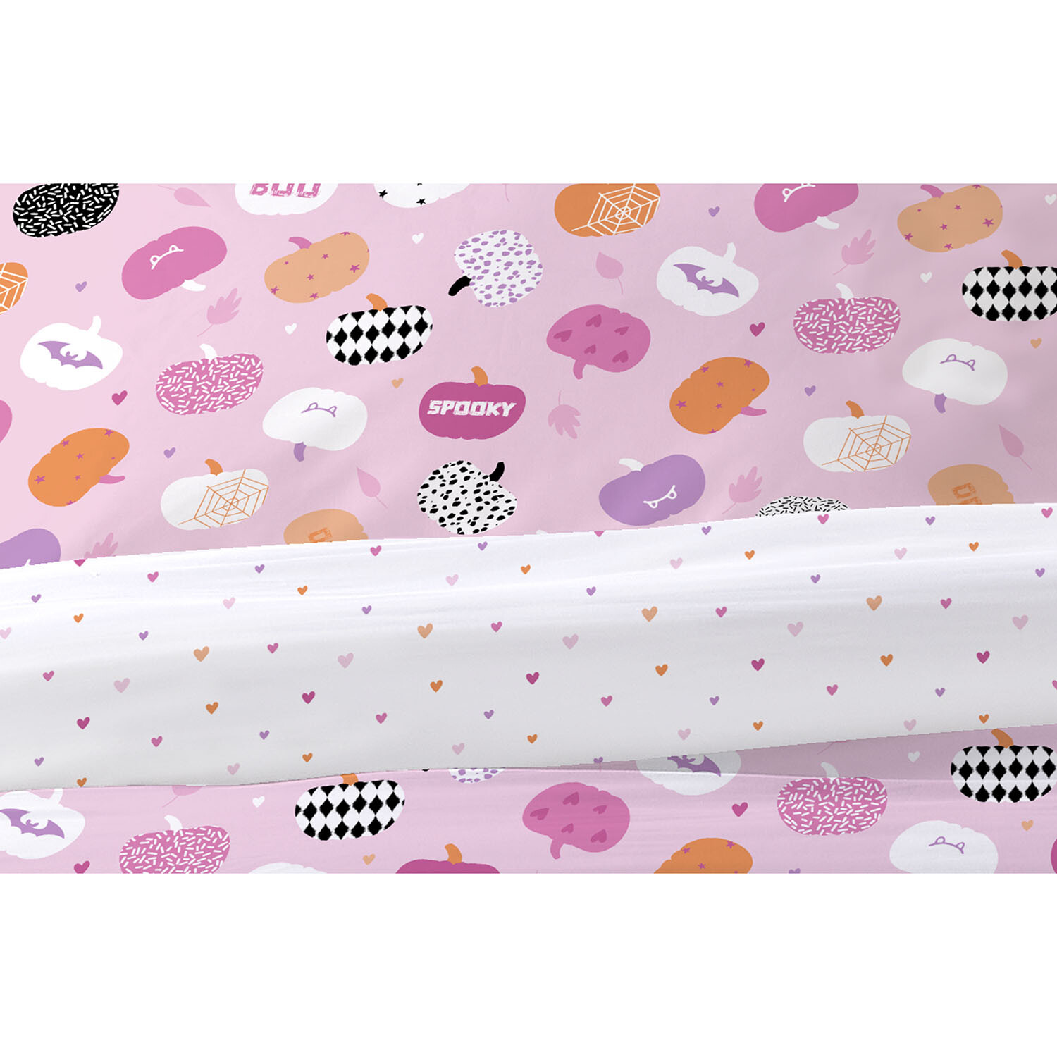 Pretty Pumpkins Duvet Set Multicolour Double Image 3