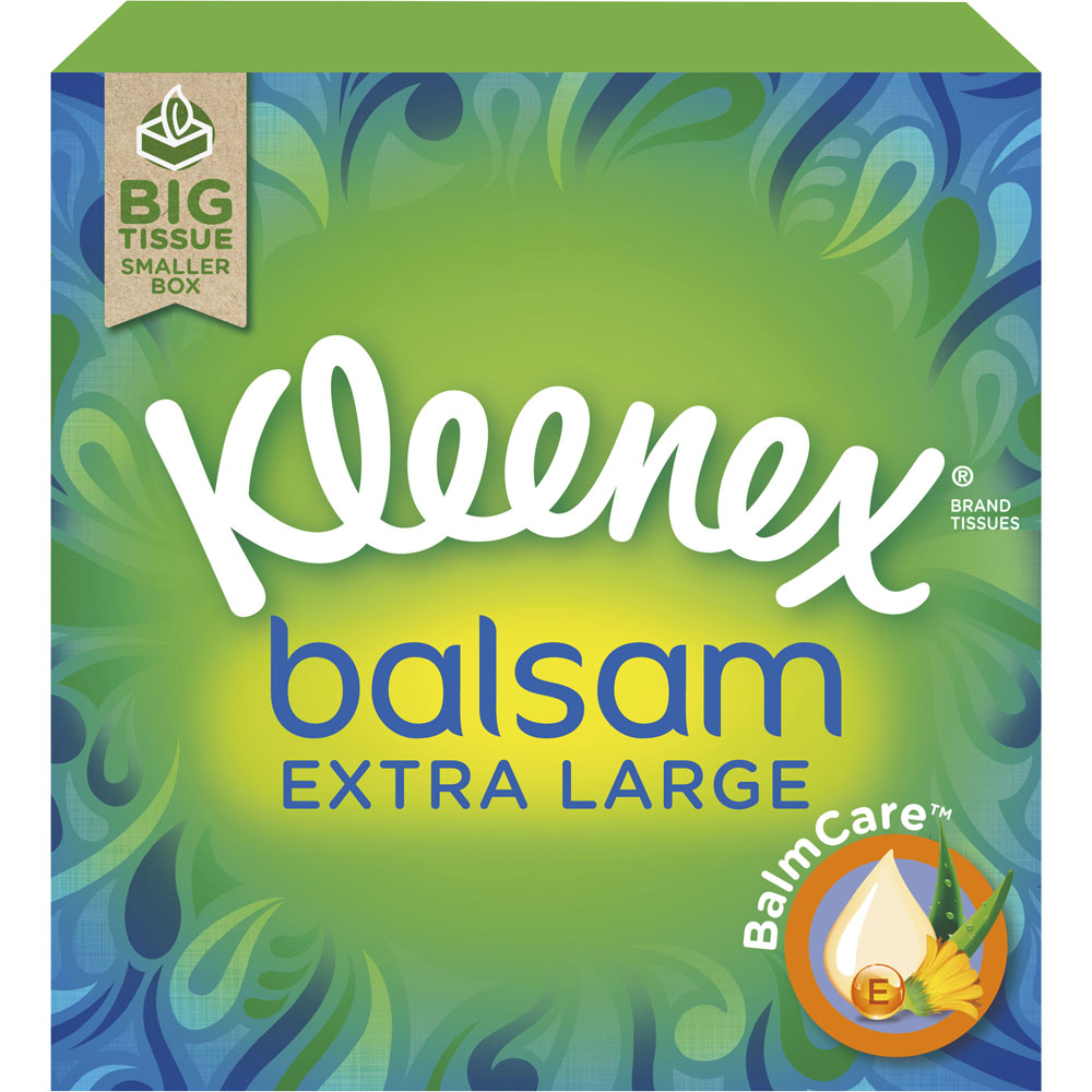 Kleenex Balsam Compact Ultra Soft Tissue Single Box 40 3ply Image 3