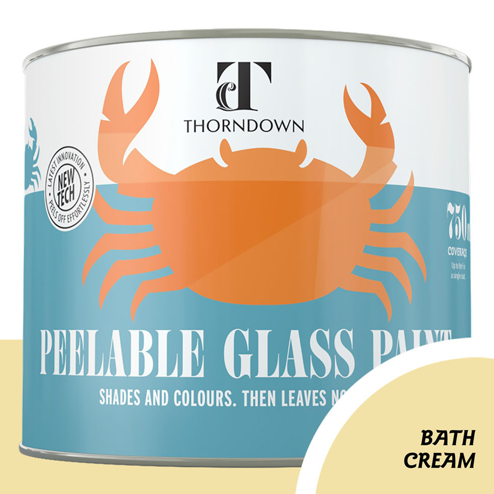 Thorndown Bath Cream Peelable Glass Paint 750ml Image 3