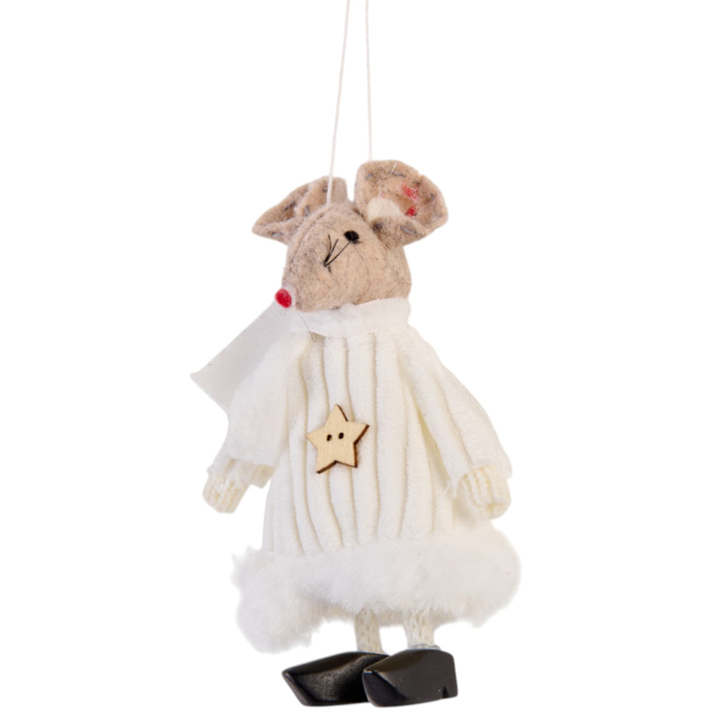 Single Mistletoe Cottage Hanging Dress Mouse in Assorted styles Image 5