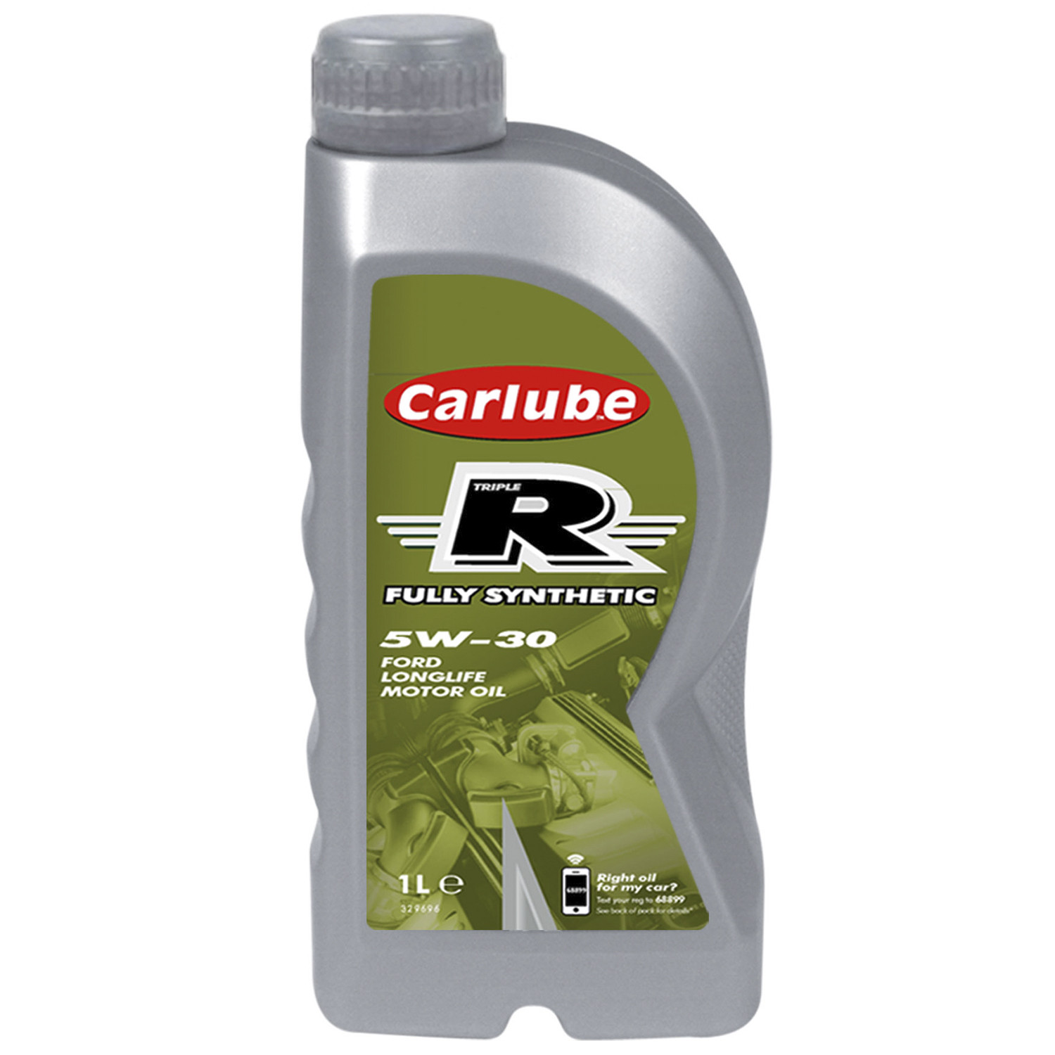 Carlube Triple R Fully Synthetic 5W30 Ford Longlife Motor Oil 1L Image