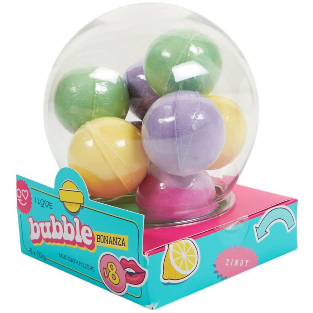 Pack of 8 Bubble Bonanza Mini Bath Fizzers Image 2