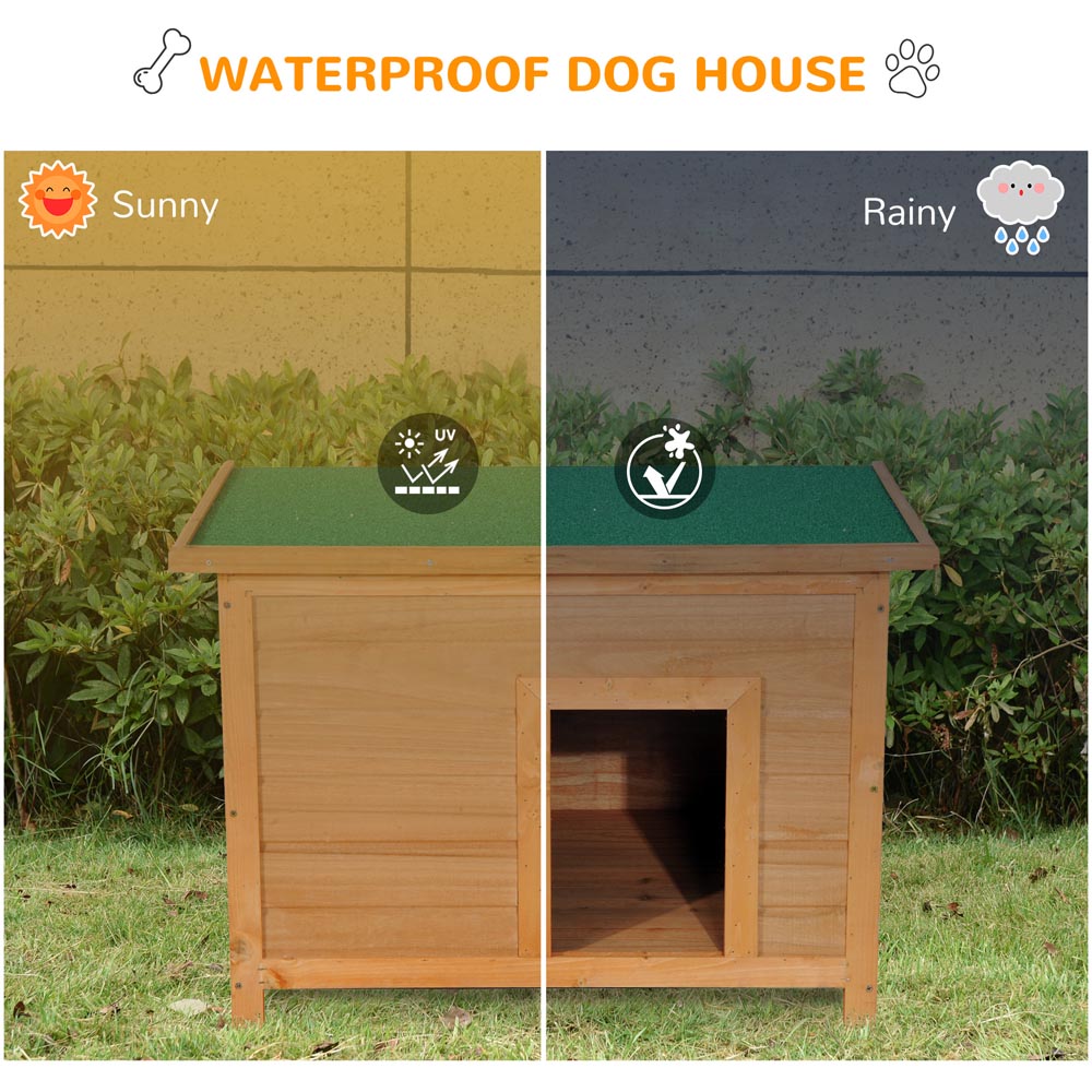 PawHut Wooden Dog Kennel Image 7