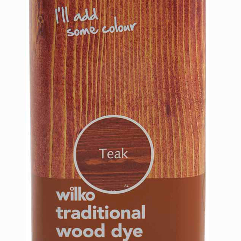 Wilko Teak Traditional Wood Dye 250ml Image 3