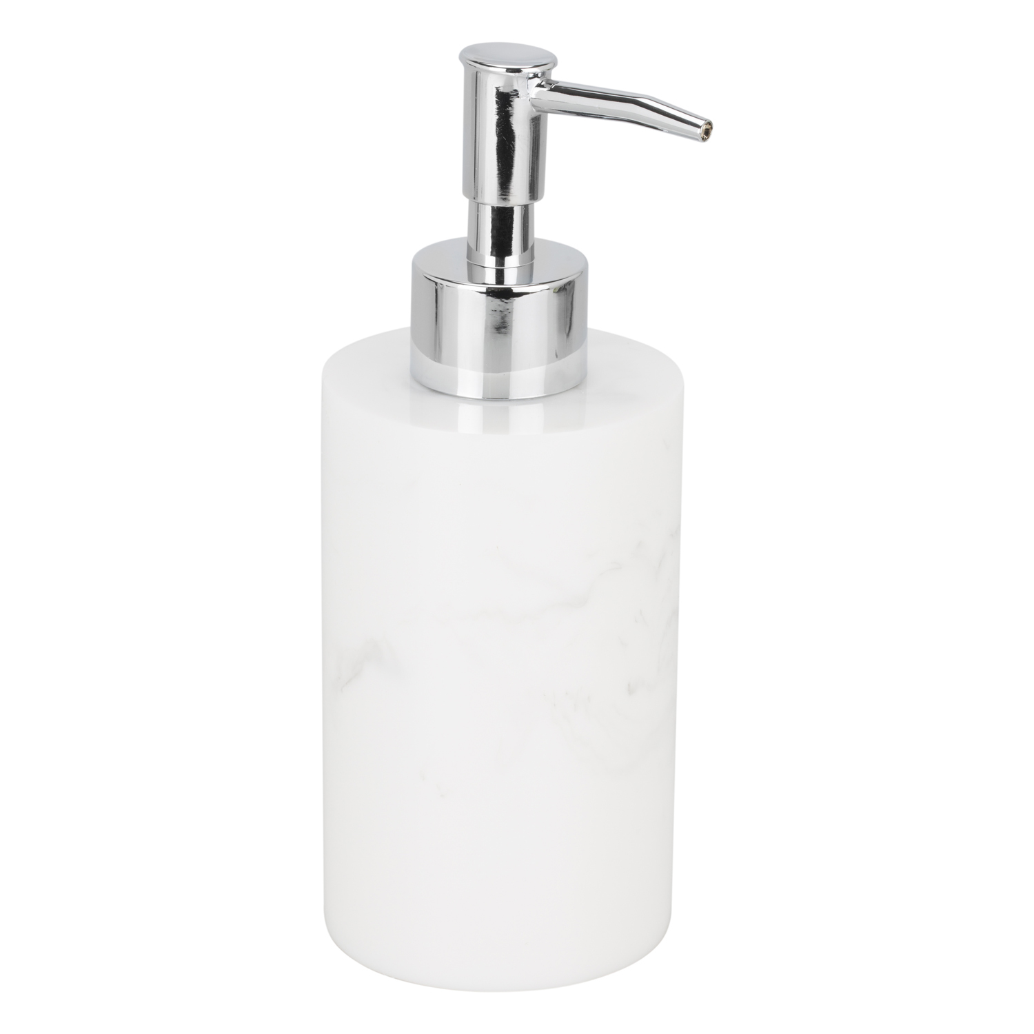 Attica White Marble Effect Soap Dispenser Image