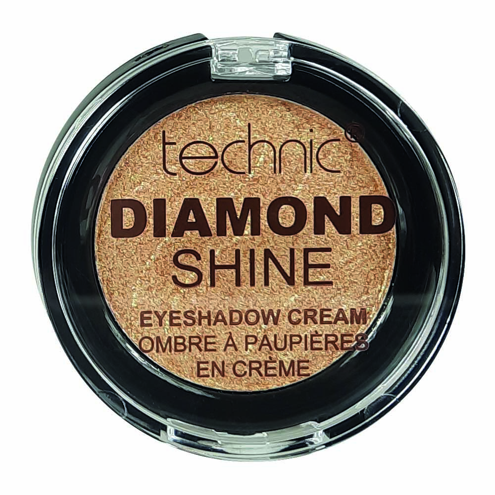 Technic Diamond Shine Eyeshadow Cream Fools Gold Image 1