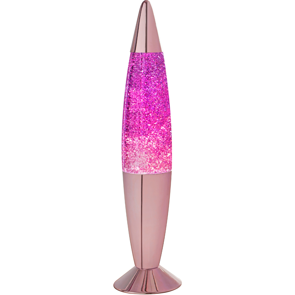 Global Gizmos Purple Glitter Lava Lamp 16 inch Image 1