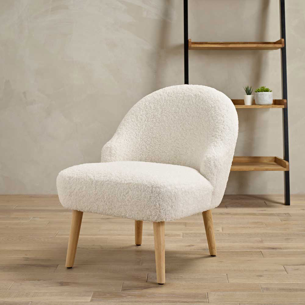 Ted White Boucle Chair Image 4