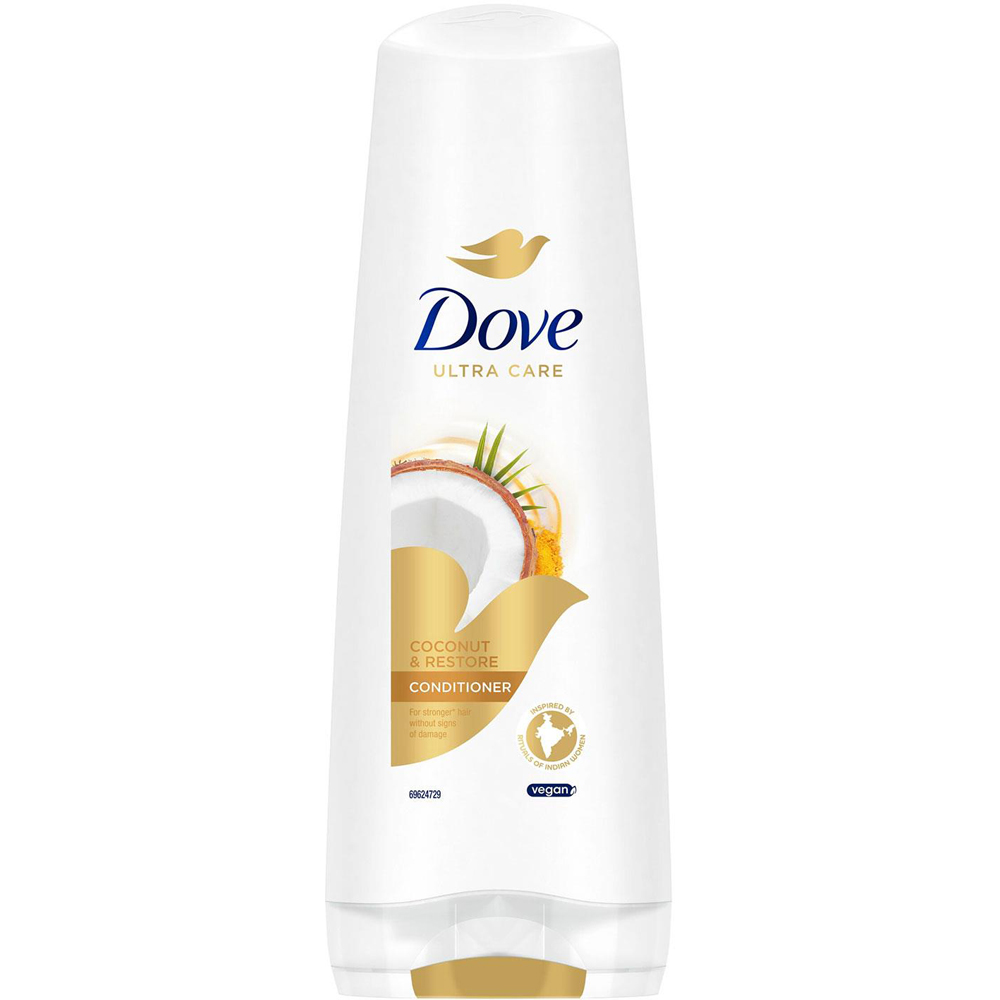 Dove Nourishing Secrets Coconut Restoring Ritual Conditioner 350ml and Shampoo 400ml 6 Pack Image 3