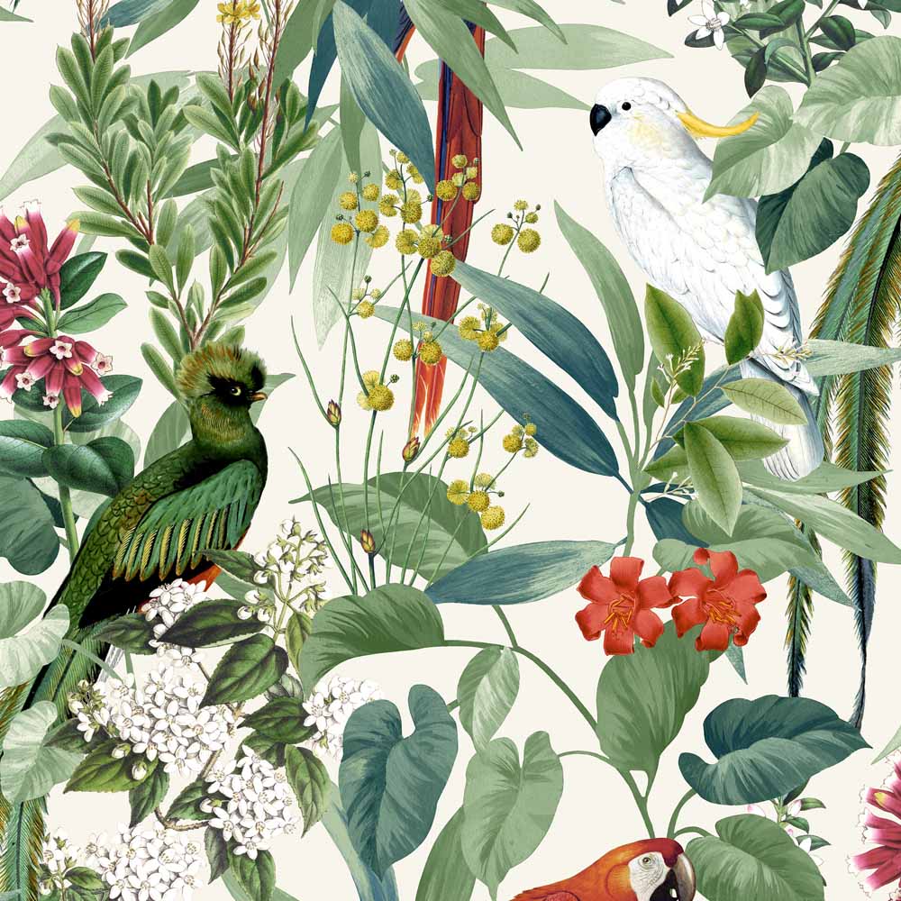 Muriva Ikala Multicolour Wallpaper Image 1