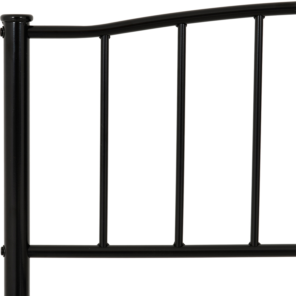 Seconique Newton Single Black Bed Frame Image 7