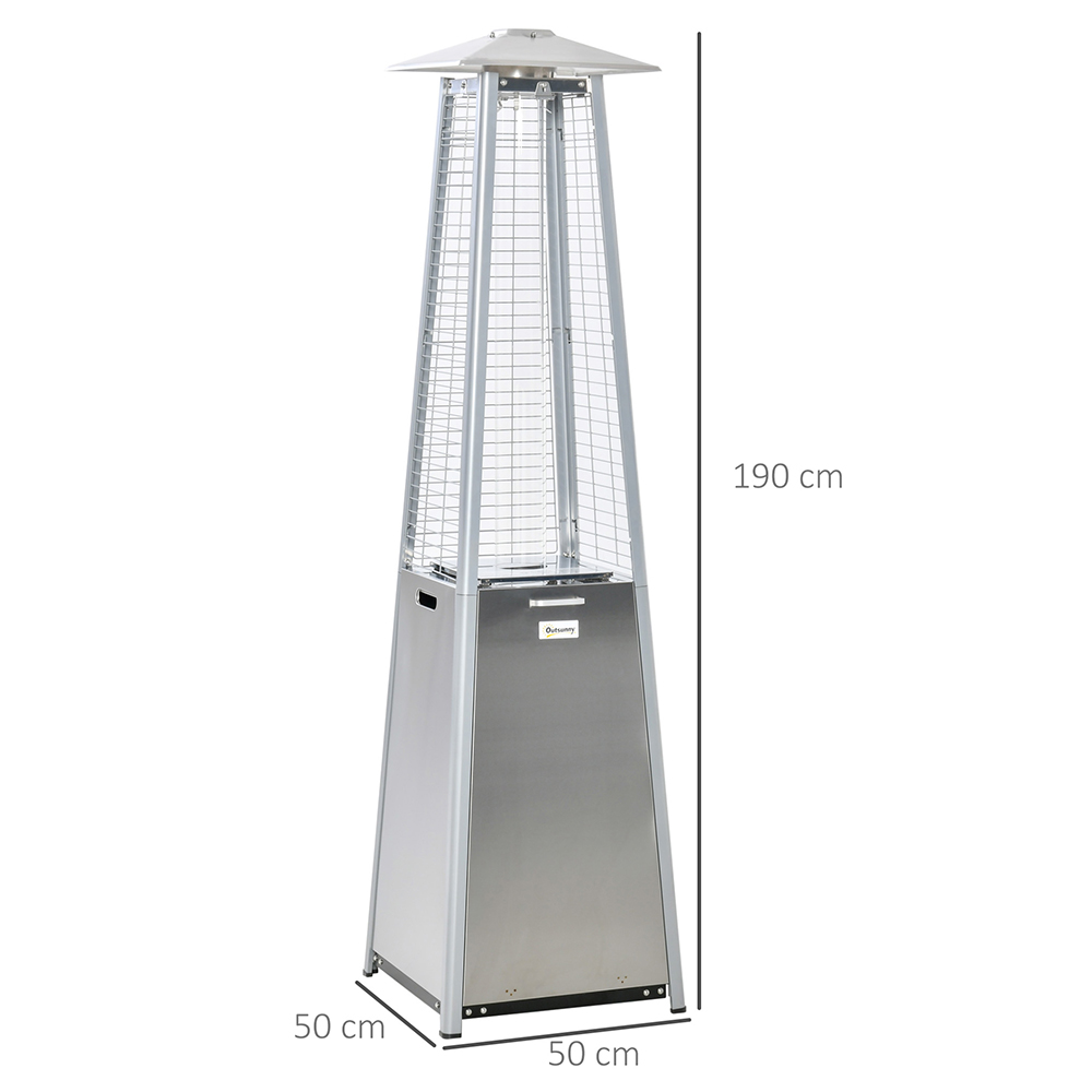 Outsunny Pyramid Propane Gas Heater 11.2KW Image 7