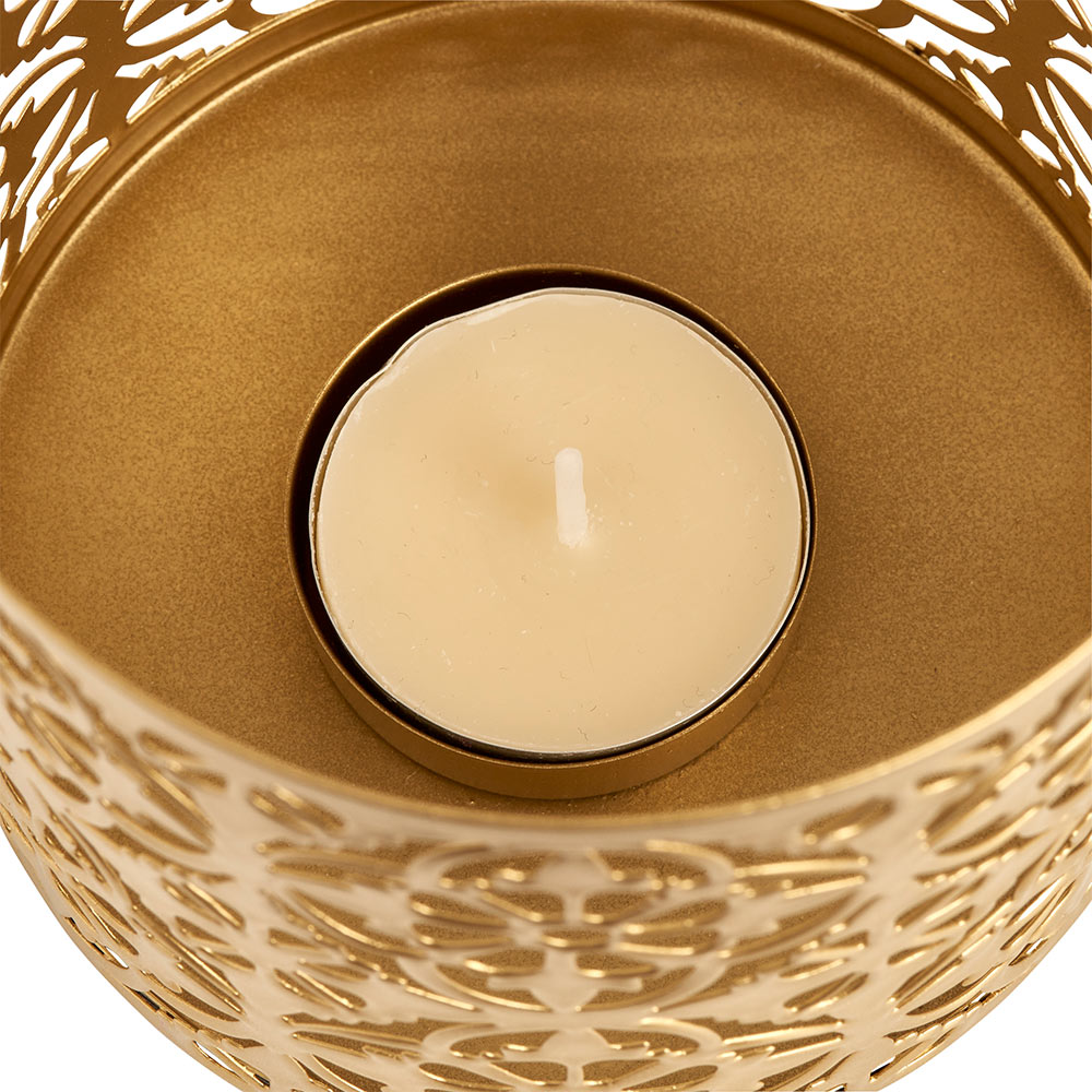 Wilko Gold Tealight Holder Wilko