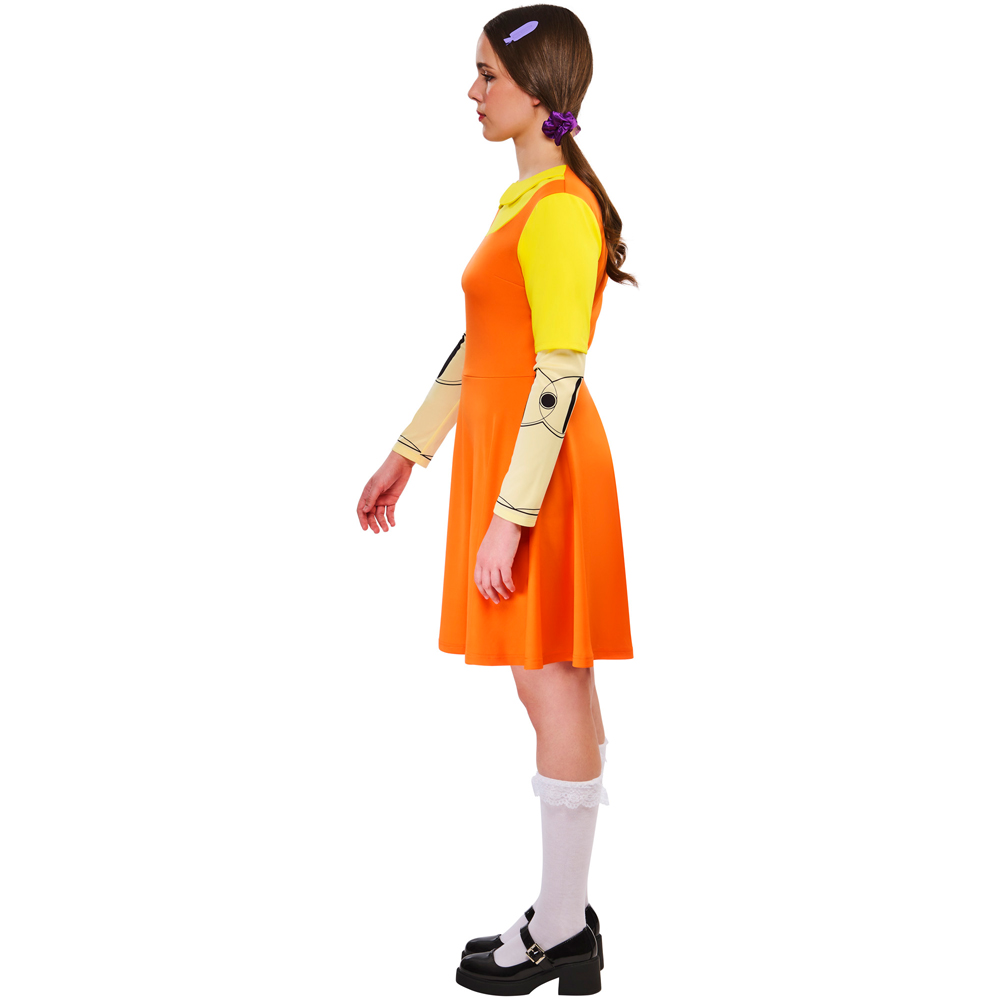 Squid Game Adult Classic Girl Doll Halloween Costume Large Image 4