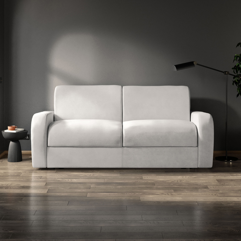 Jay-Be Deco 3 Seater Brushed Twill Linen Sofa Bed with e-Sprung Mattress Image 6