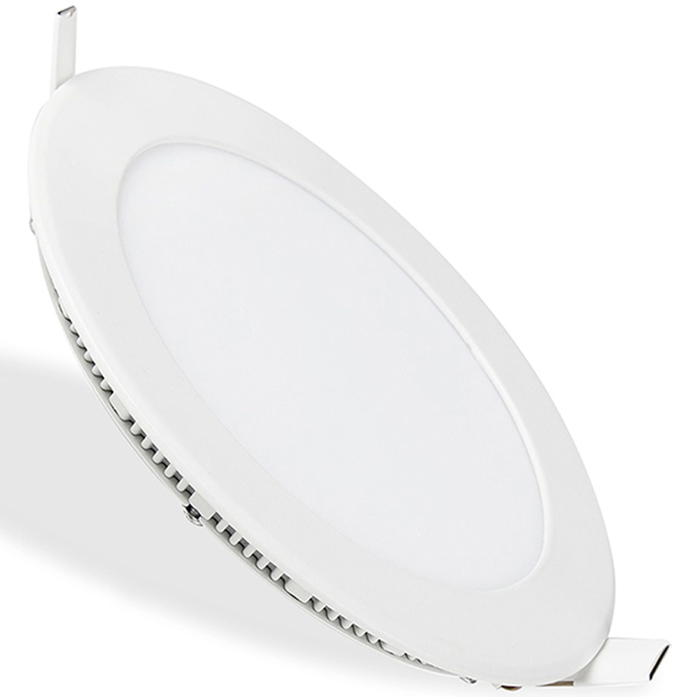ENER-J 6W 4000K Recessed Round LED Mini Panel 2 Pack Image 2