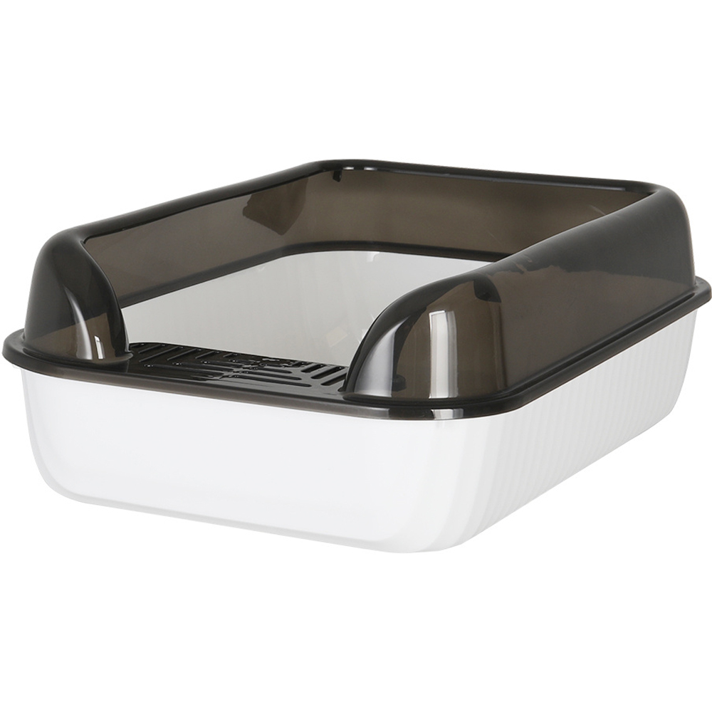 H&O Direct Anti Splash Cat Litter Box Large Image 1